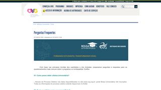 
                            9. Perguntas Frequentes - Organização das Voluntárias de Goiás - OVG