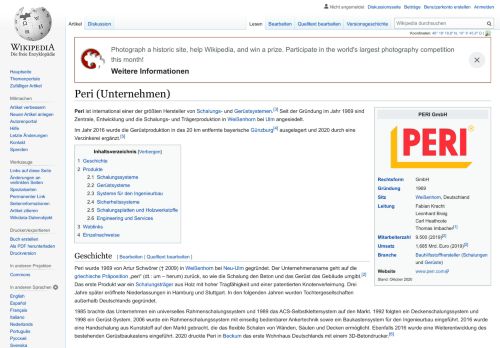 
                            11. Peri (Unternehmen) – Wikipedia