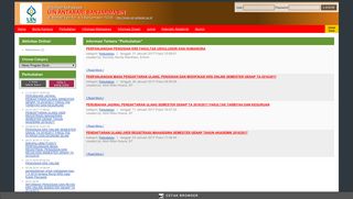 
                            3. Perkuliahan - Login! Anjungan Mahasiswa - UIN Antasari Banjarmasin