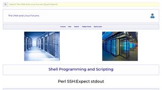 
                            7. Perl SSH:Expect stdout - Unix.com