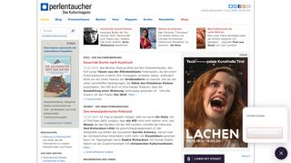 
                            5. Perlentaucher - Online Kulturmagazin mit Presseschau, Rezensionen ...