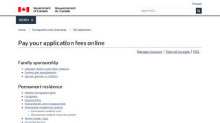 
                            5. Permanent residence - Online Payment