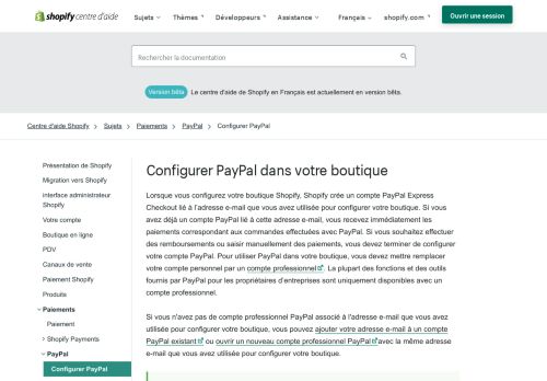 
                            13. Permettre aux clients payer sans compte PayPal. · Centre d'aide ...