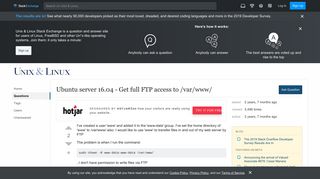 
                            8. permissions - Ubuntu server 16.04 - Get full FTP access to /var ...