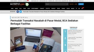 
                            5. Permudah Transaksi Nasabah di Pasar Modal, BCA Sediakan ...