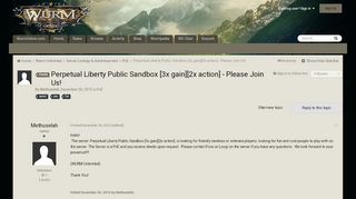 
                            11. Perpetual Liberty Public Sandbox [3x gain][2x action] - Please ...