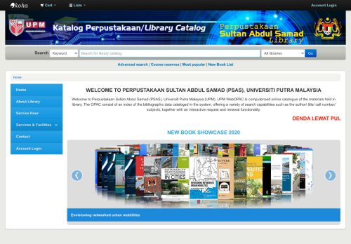 
                            5. Perpustakaan Sultan Abdul Samad catalog - UPM