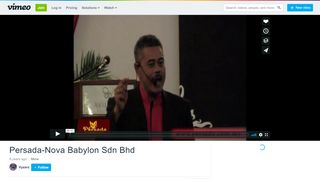 
                            9. Persada-Nova Babylon Sdn Bhd on Vimeo