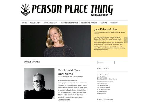 
                            9. Person Place Thing with Randy Cohen