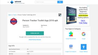 
                            1. Person Tracker Toolkit App 2018 Apk Download latest ...