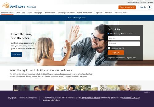 
                            1. Personal Banking Account Services | SunTrust Bank