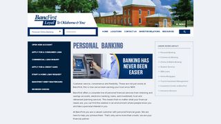 
                            3. Personal Banking | BancFirst of Oklahoma