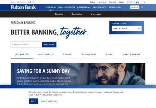 
                            10. Personal Banking | Fulton Bank