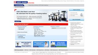 
                            8. Personal Banking | HDFC Bank - Hong Kong: Personal Banking ...