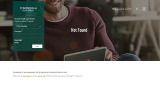 
                            1. Personal Banking Online › Tompkins Trust Company