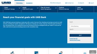 
                            10. Personal Banking | Personal Loans, Checking and Credit ... - UMB Bank