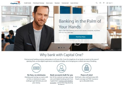 
                            11. Personal Banking Reimagined | Capital One
