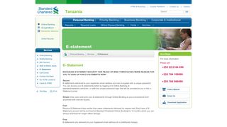 
                            3. Personal Banking - Services - E- Statement - Standard Chartered ...