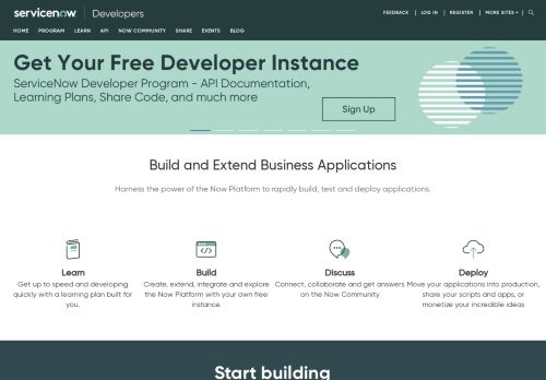 
                            4. Personal Developer Instances - developer.servicenow...