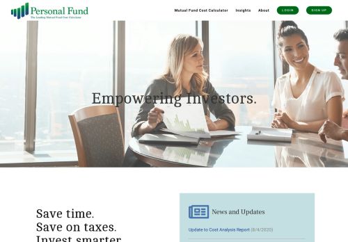
                            2. Personal Fund | Home Page