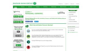 
                            2. Personal i-Banking - Baiduri Bank Group