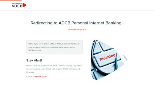 
                            1. Personal Internet Banking - ADCB