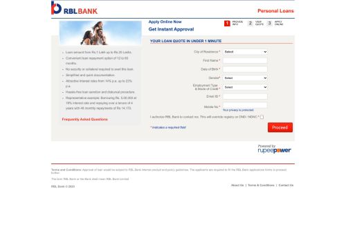 
                            11. Personal Loan: Apply for Personal Loan Online with RBL Bank India