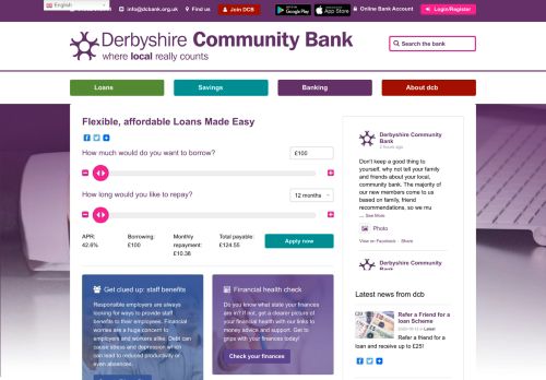 
                            10. Personal loans and banking in Derbyshire