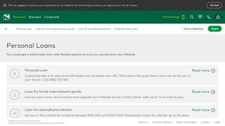 
                            13. Personal Loans - Nedbank