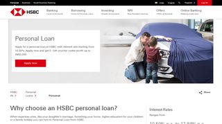 
                            4. Personal Loans | Support your needs - HSBC IN - HSBC India
