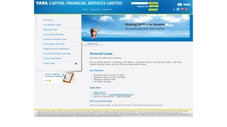 
                            7. Personal Loans - Tata Capital Financial Services Limited