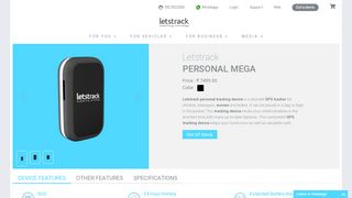 
                            12. Personal Mega GPS Tracker - Tracking Device with ...