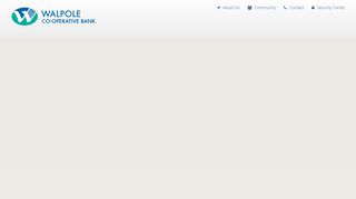 
                            12. Personal Mobile Banking | Walpole Co-operative Bank