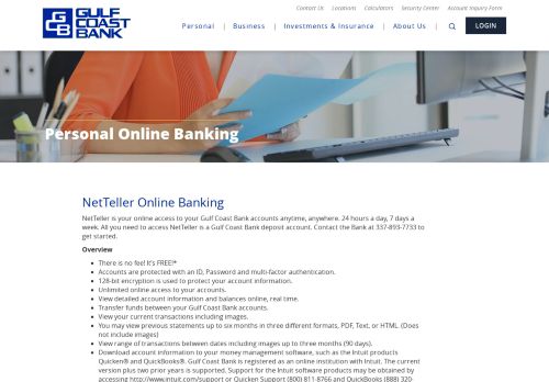 
                            10. Personal Online Banking › Gulf Coast Bank