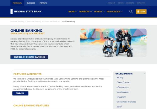 
                            12. Personal Online Banking | Nevada State Bank