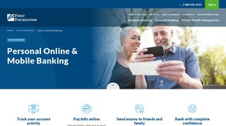 
                            2. Personal Online & Mobile Banking Services | First Foundation Bank