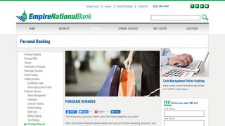 
                            1. Personal Purchase Rewards - Empire National Bank