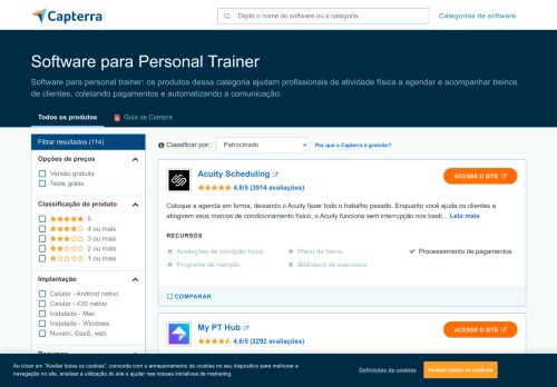 
                            8. Personal Trainer Software - Compare Prices & Top Sellers - Capterra