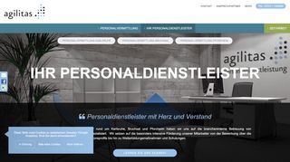 
                            1. Personaldienstleister agilitas | flexibler Personal-Service