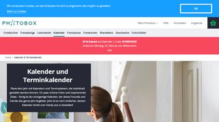 
                            8. Personalisierte Fotokalender | Photobox