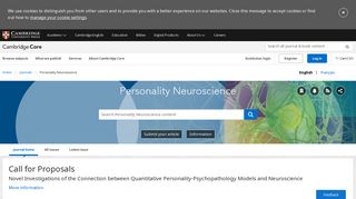 
                            12. Personality Neuroscience | Cambridge Core