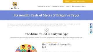 
                            11. Personality Type Tests | Truity