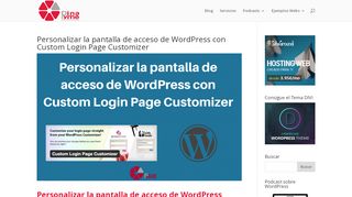 
                            6. Personalizar la pantalla de acceso de WordPress con Custom Login ...