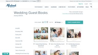 
                            8. Personalized Wedding Guest Books and Photo Albums - Mixbook