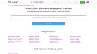 
                            8. Personalsuche über die Personaldatenbank von InStaff