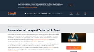 
                            3. Personalvermittlung und Zeitarbeit in Gera - Orizon GmbH