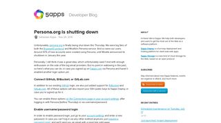 
                            8. Persona.org is shutting down | 5apps Dev Blog