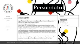 
                            12. Persondata - Aarhus Festuge