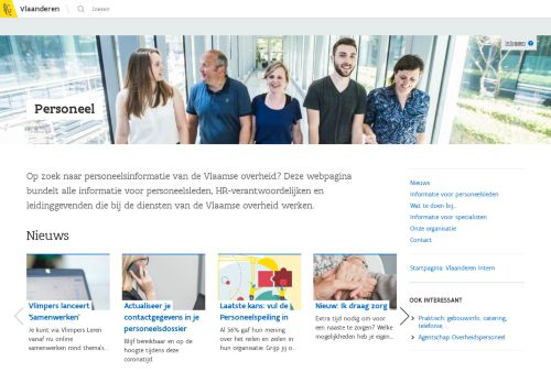 
                            2. Personeel | Vlaanderen Intern