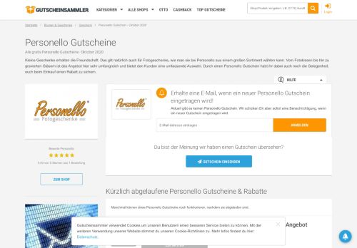 
                            11. Personello Gutschein :: Alle Rabatte im Februar 2019